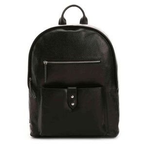Cole Haan Saunders Leather Zip Top Backpack